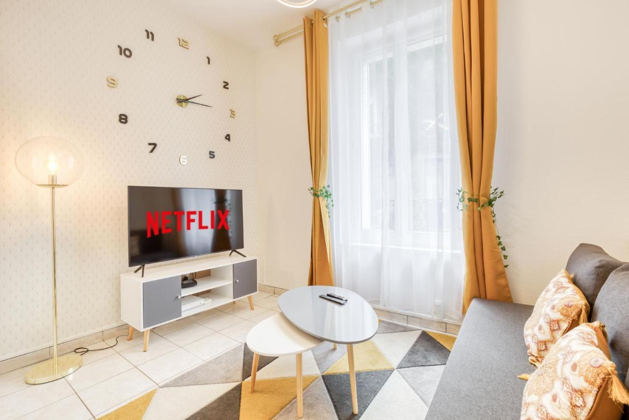 Апартаменты Le Splendide, Studio Lumineux, Hypercentre, Aux Portes De Paris Вильжюиф Экстерьер фото